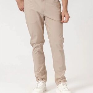 Rhoback Men's Delta Performance Pants (Latte/khaki)